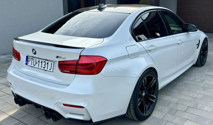 BMW M3 cena 169000 przebieg: 64500, rok produkcji 2016 z Chmielnik małe 781